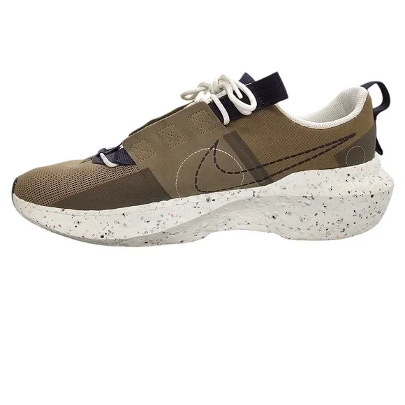 Nike Shoes Mens Size 12 Crater Impact Brown Kelp Running Trainer Sustainable - Picture 4 of 16